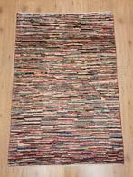 Handgeknoopt oosters tapijt modern stripes 138x95, Huis en Inrichting, Stoffering | Tapijten en Kleden, 100 tot 150 cm, Perzisch