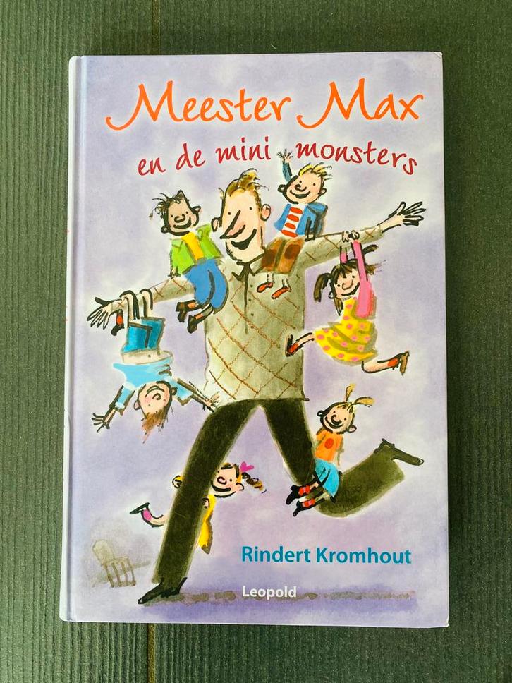 Boek - Meester Max en de minimonsters, Boeken, Kinderboeken | Jeugd | onder 10 jaar, Gelezen, Fictie algemeen, Ophalen of Verzenden
