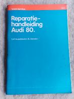 Werkplaatsboek Audi 80 GLE B2 1,6 K-Jetronic motor 81KW YZ, Ophalen of Verzenden, Gelezen, Audi