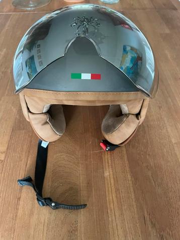 Nano Retro Motorhelm - Zo goed als nieuw! beschikbaar voor biedingen