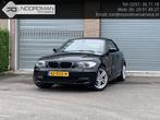 BMW 1-serie Cabrio 120i, Auto's, Euro 5, 4 cilinders, Cabriolet, Zwart