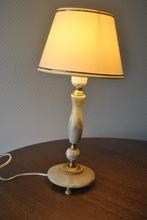 Schemerlamp, vintage, marmer, klassiek, Ophalen of Verzenden, Huis en Inrichting