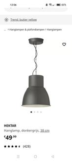Hektar Hanglamp 2x, Ophalen, Zo goed als nieuw, Minder dan 50 cm