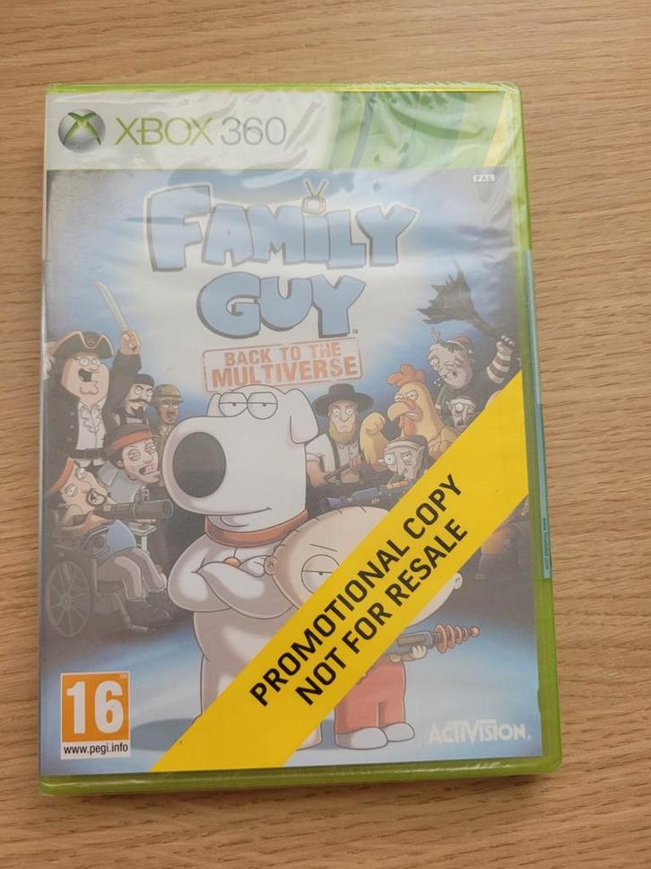 Family Guy Xbox 360 - Nieuw in Seal!, Spelcomputers en Games, Games | Xbox 360, Nieuw, Avontuur en Actie, 1 speler, Vanaf 16 jaar