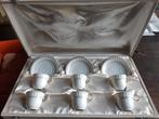 B & Co Limoges France - thee servies in luxe koffer. 1900, Antiek en Kunst, Antiek | Servies compleet, Ophalen of Verzenden