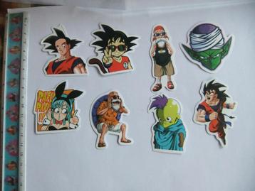  8 vinyl DRAGON BALL z stickers set 11 beschikbaar voor biedingen