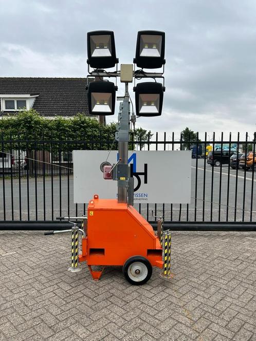 Linktower/Towerlight/mobiele lichtmast koppelbaar 7.00M LED, Doe-het-zelf en Verbouw, Bouwverlichting, Gebruikt, Lamp met armatuur