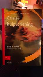 F. Brinkman - Crisishulpverlening, F. Brinkman; R. van den Berg, Sociale wetenschap, Ophalen of Verzenden, Zo goed als nieuw