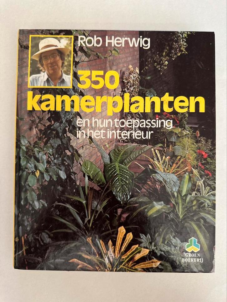 350 Kamerplanten – Rob Herwig, Boeken, Wonen en Tuinieren, Zo goed als nieuw, Ophalen of Verzenden