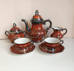 Antiek Silver Overlay Porselein Hutsenreuther Thee servies, Antiek en Kunst, Ophalen of Verzenden