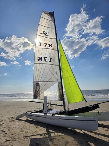 Goede Trampoline voor een catamaran Hobie Tiger beschikbaar voor biedingen