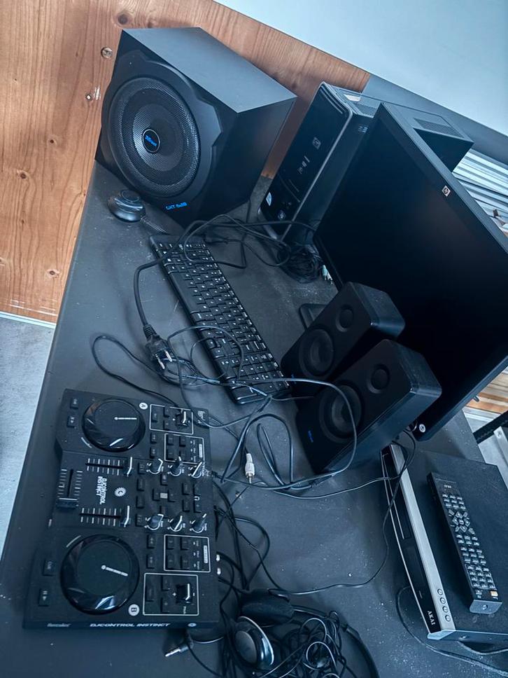Compleet DJ Mengpaneel met Computer, Computers en Software, Overige Computers en Software, Gebruikt, Ophalen