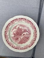 Mooi rose bord - Society ceramique Maarstricht, Huis en Inrichting, Keuken | Servies, Bord(en), Overige stijlen, Gebruikt, Ophalen of Verzenden
