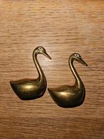 Messing zwanen, Antiek en Kunst, Antiek | Koper en Brons, Ophalen of Verzenden