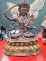 Antiek boeddhabeeld  boeddha, Ophalen of Verzenden