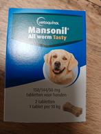 Mansonil ontworming 50 % korting, Ophalen of Verzenden, Nieuw