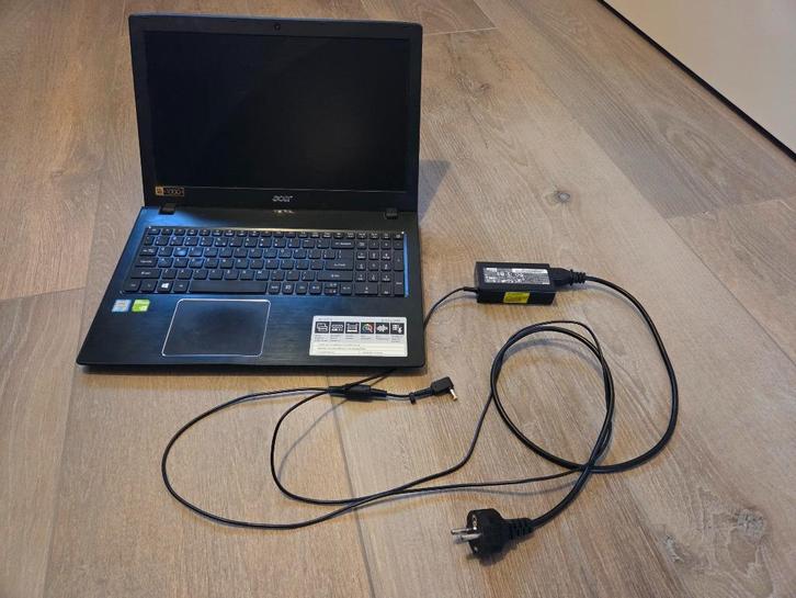 Laptop Acer Aspire E15, Computers en Software, Windows Laptops, Zo goed als nieuw, 15 inch, HDD, SSD, 2 tot 3 Ghz, Qwerty, Met videokaart