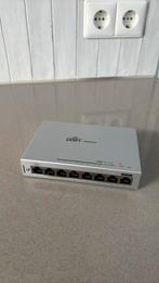 UniFi US-8 switch, Computers en Software, Netwerk switches, Ophalen of Verzenden, Gebruikt