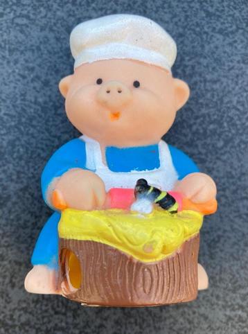 Puntenslijper varkentje met deegroller - bakker beschikbaar voor biedingen