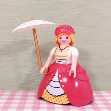 Playmobil Special 4639 Hofdame met paraplu dame prinses roze beschikbaar voor biedingen