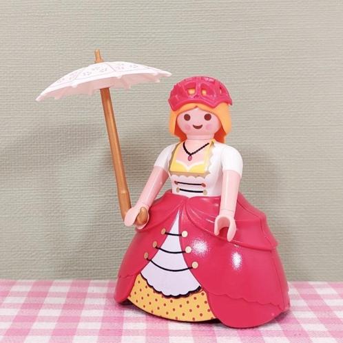 Playmobil Special 4639 Hofdame met paraplu dame prinses roze, Kinderen en Baby's, Speelgoed | Playmobil, Nieuw, Complete set, Ophalen of Verzenden