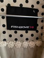 Leuk Fishbone colbertje met stippen - Maat L, Kleding | Dames, Beige, Maat 42/44 (L), Ophalen of Verzenden, Zo goed als nieuw