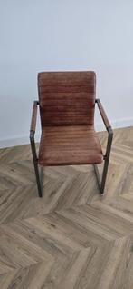 Industrieel leren stoel – nieuw €600 nu 200€, Ophalen, Bruin, 👉 Industrieel, Loft, Vintage leer, Retro design., Zo goed als nieuw