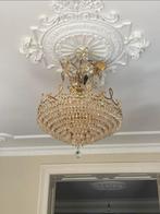 Prachtige kristal kroonluchter, Huis en Inrichting, Lampen | Kroonluchters, Ophalen, Gebruikt