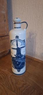 Porseleinen fles Delfts Blauw, Antiek en Kunst, Antiek | Keramiek en Aardewerk, Ophalen of Verzenden