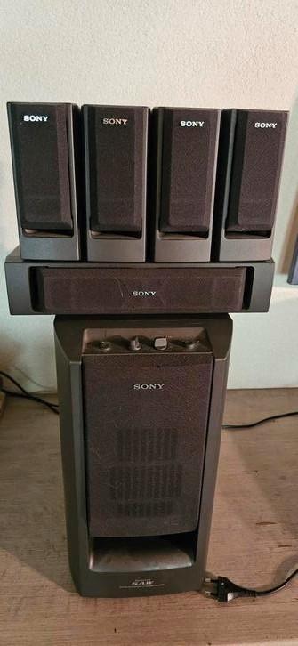 Sony speaker set, Audio, Tv en Foto, Home Cinema-sets, Zo goed als nieuw, Overige spelers, Sony, Ophalen of Verzenden