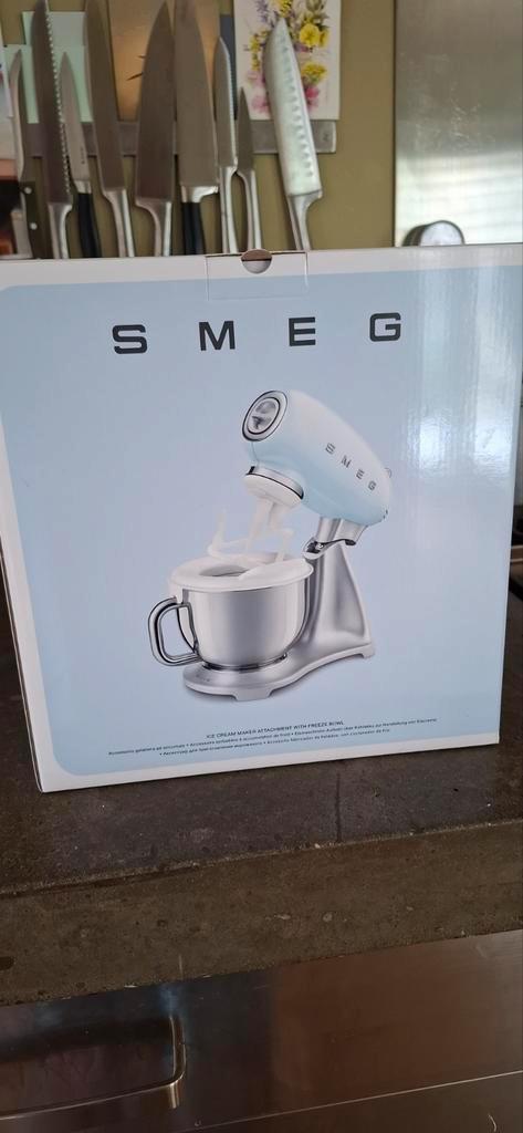 Smeg SMIC01 ijsmachine, Witgoed en Apparatuur, Keukenmixers, Nieuw, Ophalen of Verzenden