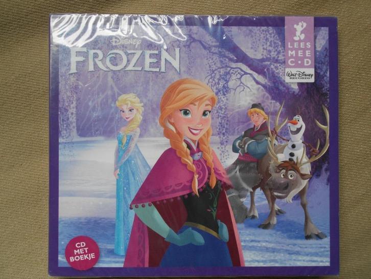 Disney Frozen lees mee CD, Cd's en Dvd's, Cd's | Kinderen en Jeugd, Nieuw in verpakking, Verhaal of Sprookje, 3 tot 5 jaar, 6 tot 9 jaar