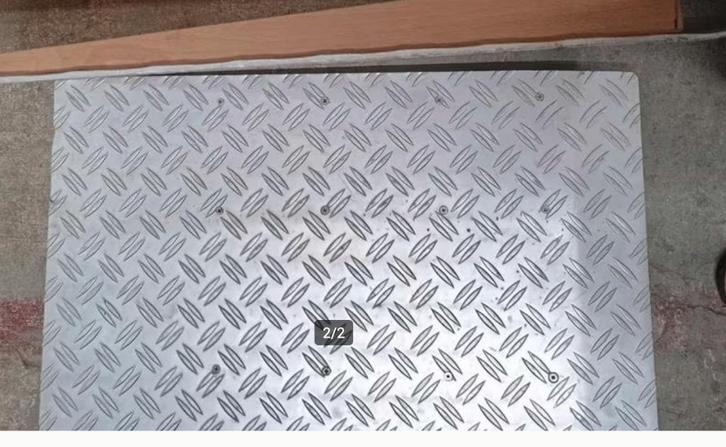 2 x drempelhulp - oprijplaat 10 euro per stuk, Diversen, Verpleegmiddelen, Gebruikt, Ophalen