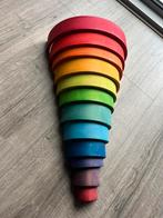 Grimms Regenboog 12-delig Houten Speelgoed, Ophalen of Verzenden, Gebruikt, Overige typen