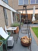 BBQ Tuinhaard Vuurpot Driepoot, Ophalen, Gebruikt