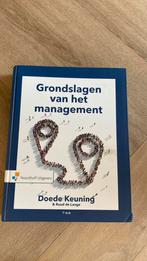 Grondslagen van het management 7e druk Keuning en De Lange, Sociale wetenschap, Ophalen of Verzenden, Zo goed als nieuw, Ruud de Lange; Doede Keuning