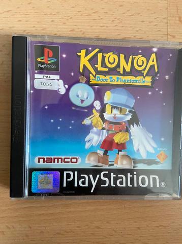 Klonoa Door To Phantomile - Playstation 1 Pal - Box Only! beschikbaar voor biedingen