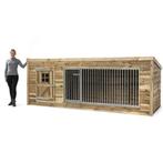 Voldux Houten Hondenhok Kennel Luna XL, Ophalen of Verzenden