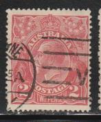 Australië 1913 - George V, Verzenden, Gestempeld