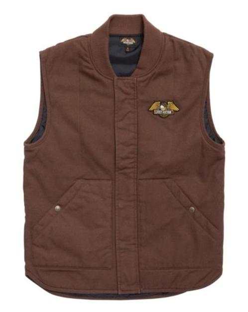 Loser machine condor II vest brown body x-large, Kleding | Heren, Bodywarmers, Nieuw, Maat 56/58 (XL), Bruin, Ophalen