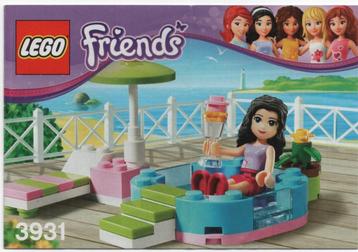 lego 3931-1 lego friends, Emma's Zwembad (2012) beschikbaar voor biedingen
