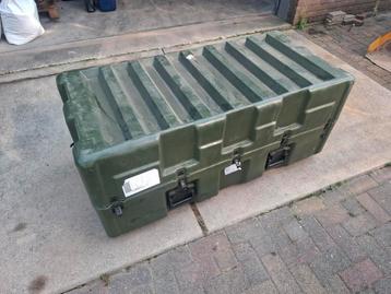 Sterke Transportkist - 135x64x60cm - Lichtgewicht beschikbaar voor biedingen