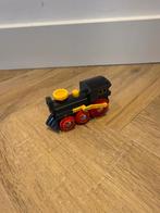 ZGAN grijs Brio houten trein klassieke locomotief 33617 set, Ophalen of Verzenden, Zo goed als nieuw