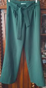 Groene broek met riem - Maat M, Maat 38/40 (M), Ophalen of Verzenden, Zo goed als nieuw, Cottonade