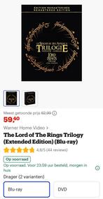 lord of the Rings, Cd's en Dvd's, Blu-ray, Ophalen of Verzenden, Nieuw in verpakking, Science Fiction en Fantasy