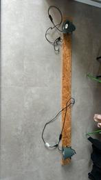 Leuke lampjes op osb plaat, Huis en Inrichting, Ophalen, Zo goed als nieuw, Minder dan 100 cm