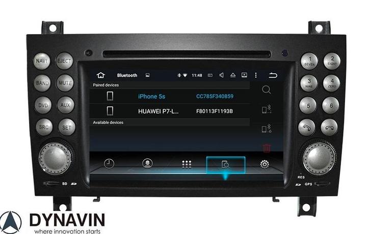 android scherm mercedes slk carkit android 14 carplay usb, Auto diversen, Autoradio's, Ophalen of Verzenden