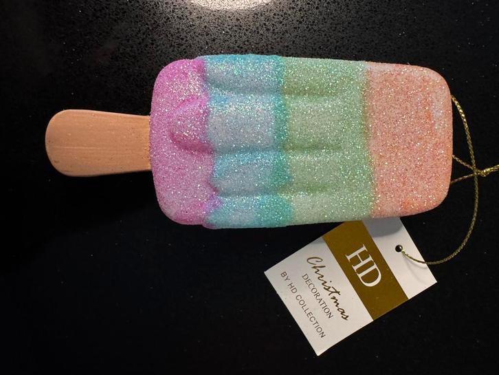 Kerstballen / kerstboom hangers waterijsjes, Diversen, Kerst, Nieuw, Ophalen of Verzenden