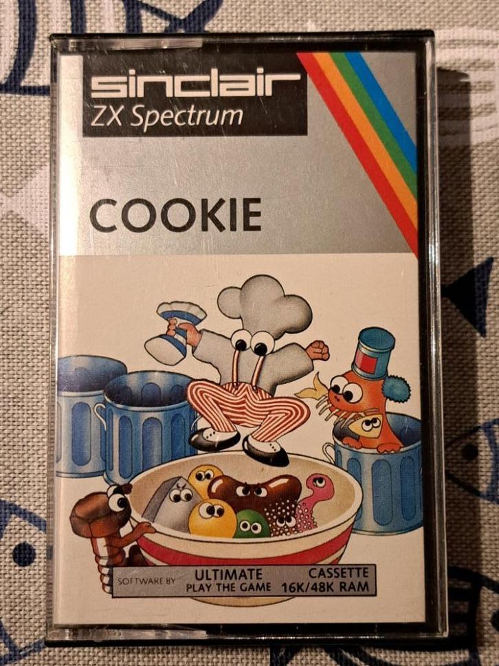 ZX Spectrum cassette 'COOKIE' – getest & werkend, Computers en Software, Vintage Computers, Ophalen of Verzenden