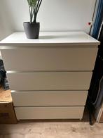 Ladenkast IKEA type Malm - 4 lades, Ophalen, Gebruikt, 100 tot 150 cm, 50 tot 100 cm